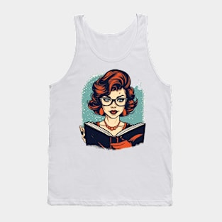 Bookworm Betty Tank Top